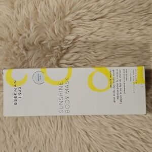 BEEKMAN 1802 Goat Milk Sunshine Clay Body Mask NIB $44 MSRP
